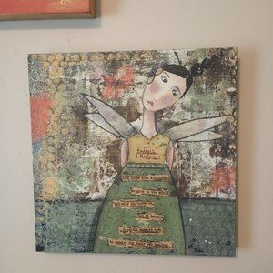 Kelly Rae Roberts "Kindness Matters" Wall Hanging